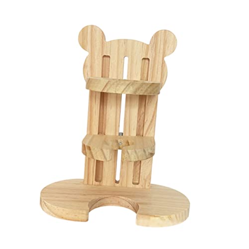 VANZACK Verstellbarer Holz Hamster Wasserflaschenhalter Stabiler Trinkbehälter für Kleintiere für Meerschweinchen und Chinchillas Umweltfreundliches Material Platzsparendes VANZACK Verstellbarer Holz Hamster Wasserflaschenhalter Stabiler Trinkbehälter für Kleintiere für Meerschweinchen und Chinchillas Umweltfreundliches Material Platzsparendes von VANZACK