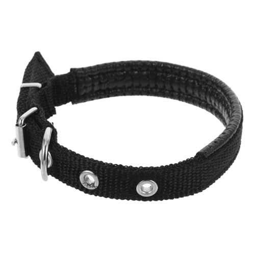VANZACK Hundehalsband Aus Polyester Für Große Hunde Verstellbares Dekoratives Robuste Legierungsschnalle Bequemer Schaumstoff Für Und Hunde Doppelfunktionales Design Mit Leinenschlaufe von VANZACK