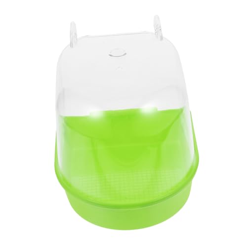 VANZACK Vogel Badewanne drinnen klein Schüssel Becken Vogelbadewanne Zubehör für Vogelkäfige Wellensittichbad Sittichbad für Käfig Papageienbaden Vogelbad für Vogelkäfig Abs Light Green VANZACK Vogel Badewanne drinnen klein Schüssel Becken Vogelbadewanne Zubehör für Vogelkäfige Wellensittichbad Sittichbad für Käfig Papageienbaden Vogelbad für Vogelkäfig Abs Light Green von VANZACK