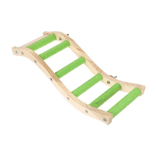 VANZACK Papageien Kletterleiter Aus Holz Einstellbares Vogelspielzeug Für Kleine Bis Mittelgroße Vögel Fördert Bewegung Balance Und Koordination Für Käfige Und Spielplätze VANZACK Papageien Kletterleiter Aus Holz Einstellbares Vogelspielzeug Für Kleine Bis Mittelgroße Vögel Fördert Bewegung Balance Und Koordination Für Käfige Und Spielplätze von VANZACK