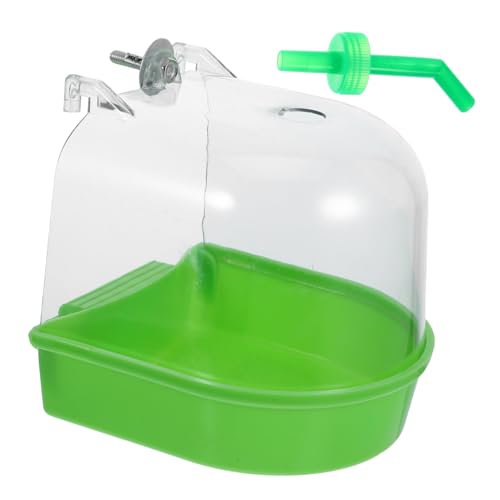 VANZACK Vogelbad Für Käfig Wiederverwendbare Vogelbadewanne Haustier-Vogel-badewanne Hängende Vogelbadewanne Kompakte Vogelbadewanne Sittichbad Für Innenkäfig Light Green Abs VANZACK Vogelbad Für Käfig Wiederverwendbare Vogelbadewanne Haustier-Vogel-badewanne Hängende Vogelbadewanne Kompakte Vogelbadewanne Sittichbad Für Innenkäfig Light Green Abs von VANZACK