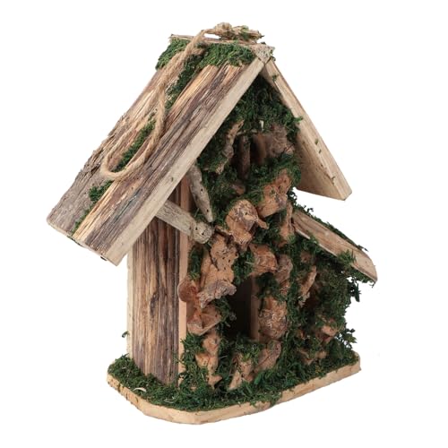 VANZACK Vogelhaus aus Holz vogelnest schmuck Vogelhaus Nest Vogelnest aus Holz Vogelkäfig Vogelschlafnest hölzern VANZACK Vogelhaus aus Holz vogelnest schmuck Vogelhaus Nest Vogelnest aus Holz Vogelkäfig Vogelschlafnest hölzern von VANZACK