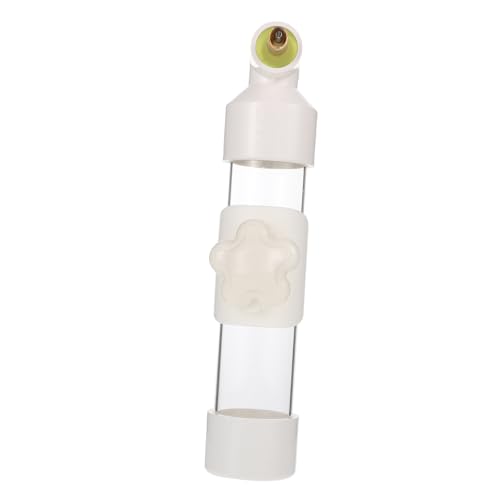 VANZACK Vogeltrinker Hängend Groß Wellensittich Wasser Papageifutter Wasserspender Für Sittiche Vogel Fütterer Papageienkäfige Trinken Vogelfütterer Vogel Für Käfig Füttern PVC Weiß von VANZACK