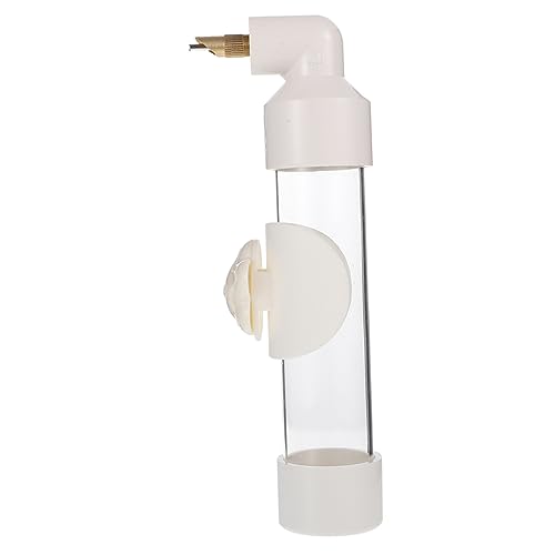 VANZACK Vogeltrinker für Vogelfütterer Trinken Futterspender Hängenden Vogelhäuschen Automatische Vogeltränke PVC Vogeltränke wasserflasche Vogelzubehör Wasserbehälter Wasserhalter Weiß von VANZACK