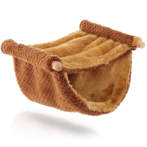VANZACK Lovely Hamster Hammock Bequeme Und Warme Hängematte Für Kleine Haustiere Für Hamster Chinchillas Und Andere Nager Dekorativer Schlafplatz Im Käfig Atmungsaktivem Material VANZACK Lovely Hamster Hammock Bequeme Und Warme Hängematte Für Kleine Haustiere Für Hamster Chinchillas Und Andere Nager Dekorativer Schlafplatz Im Käfig Atmungsaktivem Material von VANZACK