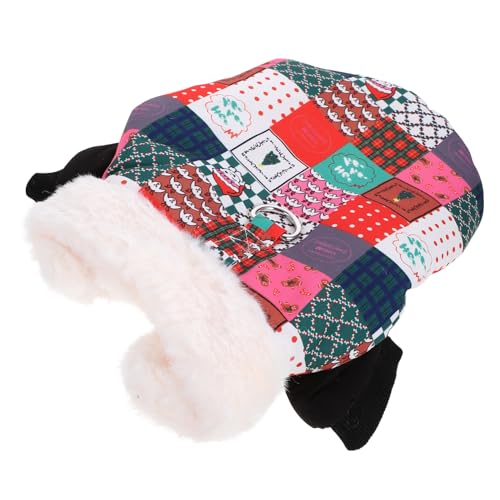 VANZACK Warme Welpenkleidung Hundewinterjacke Bulldoggen Und Katzenkleidung Weihnachten Hundekleidung Urlaub Warmer Hundemantel Kleine Hundekleidung Hunde Kapuzenpullover von VANZACK