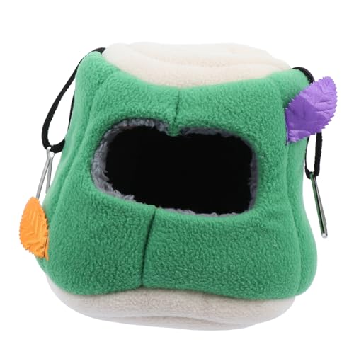 VANZACK Hamster Warm Cotton Nest Schlafnest Für Hamster Und Kleine Haustiere Hängend Für Wintertage Gemütliches Design Zufällige Blattfarbe VANZACK Hamster Warm Cotton Nest Schlafnest Für Hamster Und Kleine Haustiere Hängend Für Wintertage Gemütliches Design Zufällige Blattfarbe von VANZACK