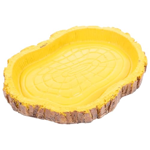 VANZACK Reptilien-Feeder Futterschale Für Schildkröten Eidechsen Aus Robustem Material Für Tiernahrung Lagerung Mit Glatter Oberfläche Und Sorgfältigem Design Zum Füttern von VANZACK