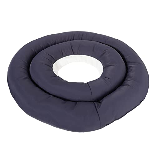 VANZACK Elastischer Wasserdichter Katzenschutzkragen Bequeme Halskrause Für Katzen Wundheilung s Dunkelgrau von VANZACK