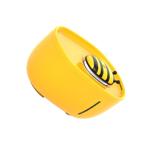 VANZACK Wasserschale aus Kunststoff wasserreiniger hauswasserfilter trinkhut winzig wasserspender für Hunde automatische Kreislauf-Wasserzuführung Heimtränke für Haustiere Plastik Yellow VANZACK Wasserschale aus Kunststoff wasserreiniger hauswasserfilter trinkhut winzig wasserspender für Hunde automatische Kreislauf-Wasserzuführung Heimtränke für Haustiere Plastik Yellow von VANZACK