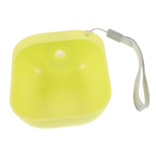 VANZACK Wasserspender Für Haustiere Wasserspender Für Welpen - Schüsseln Hundewassernapf Tragbar Ausflüge Groß Tragbare Hundewasserflasche Trinker Fütterung Reisen Abs Light Green von VANZACK