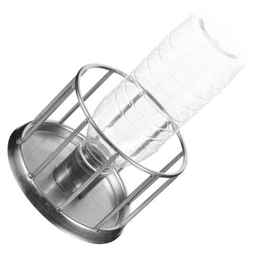 VANZACK Stabiler Mini-wasserspender Für Schildkröten Aus Edelstahl Für Reptilien-Terrarium Schüssel Für Schildkröten Leicht Zu Reinigender Wasserbehälter Für Haustiere von VANZACK
