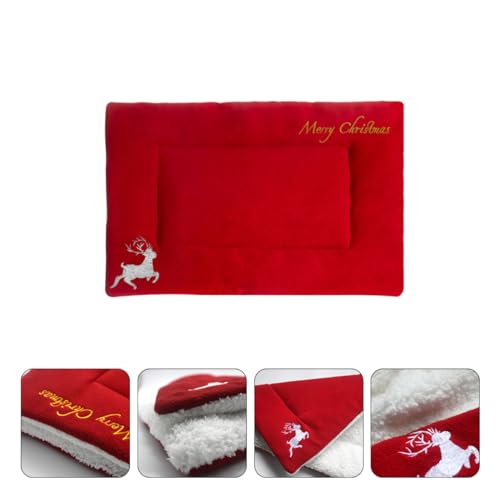 VANZACK Weihnachts Haustiermatte Haustierbetten Flauschige Waschbare Schlafmatten Katzenmatratze Bett Fleece Weihnachtsbetten Für Hunde Wintermatte Verdickte Haustiermatte VANZACK Weihnachts Haustiermatte Haustierbetten Flauschige Waschbare Schlafmatten Katzenmatratze Bett Fleece Weihnachtsbetten Für Hunde Wintermatte Verdickte Haustiermatte von VANZACK