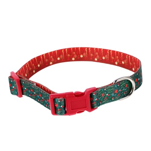 VANZACK Weihnachtshundkette Für Welpen Rotes Halsband Für Kragen Weihnachtshundehalsband Kleines Hundehalsband Hund Halskette Einstellbar Name Klein Hund Haustier Hundehalsband Polyester VANZACK Weihnachtshundkette Für Welpen Rotes Halsband Für Kragen Weihnachtshundehalsband Kleines Hundehalsband Hund Halskette Einstellbar Name Klein Hund Haustier Hundehalsband Polyester von VANZACK