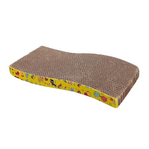 VANZACK Kratzbrett Aus Wellpappe Für Katzen Förmiges Design Robust Und Sicher Zum Kratzen Und Entspannen Für Katzen Und Kätzchen Geeignet VANZACK Kratzbrett Aus Wellpappe Für Katzen Förmiges Design Robust Und Sicher Zum Kratzen Und Entspannen Für Katzen Und Kätzchen Geeignet von VANZACK