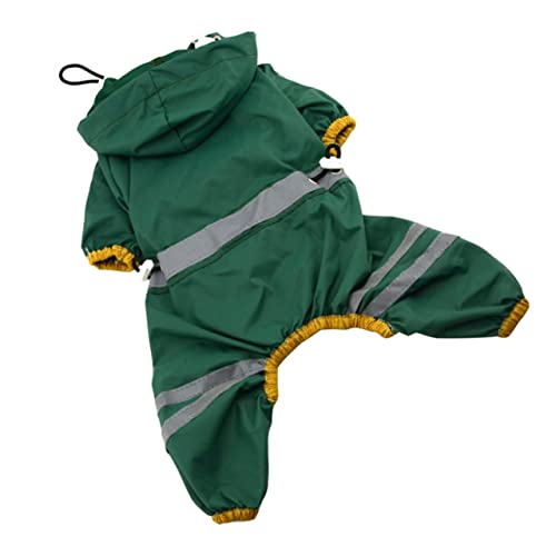 VANZACK Welpen Regenmantel Haustiere nass Dackel Jacken Regenjacke für hunderegenmantel Dog rain Jacket Dog Raincoats wimperntusche Regenjacke Hund wasserdichte Mäntel für Hunde Green VANZACK Welpen Regenmantel Haustiere nass Dackel Jacken Regenjacke für hunderegenmantel Dog rain Jacket Dog Raincoats wimperntusche Regenjacke Hund wasserdichte Mäntel für Hunde Green von VANZACK