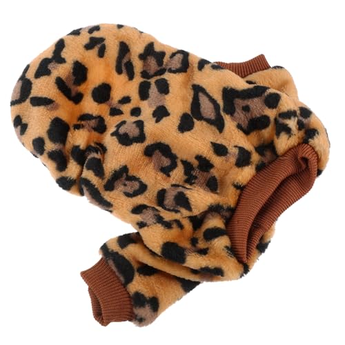VANZACK Welpenpullover Kleidung Warme Kleidung Hundejacke Hunde Und Katzenhemd Hundespielzeug Rassenhaustiere Süßer Dackelmantel Hundekleidung Welpen Outfits Warme Kühlermäntel von VANZACK