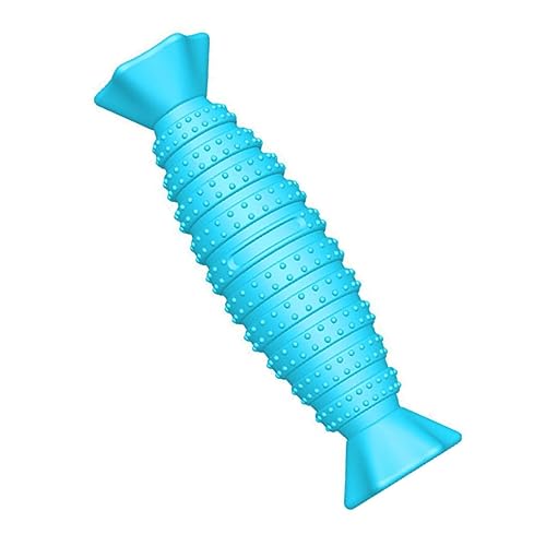 VANZACK Puppy Kauspielzeug Für Welpen Interaktives Zahnpflege-Spielzeug Mit Molar Stick Fördert Die Mundhygiene Und Lindert Zahnungsschmerzen Sicheres Langlebiges TPE-Material Buntem von VANZACK