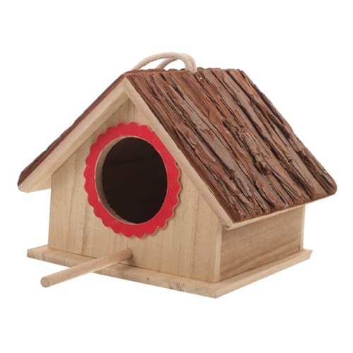 VANZACK Vogelhaus Aus Hängendes Nistkasten Für Wellensittiche Und Andere Vögel Natürliche Nistbox Für Outdoor Nutzung Robustes Design Für Einen Sicheren Brutplatz VANZACK Vogelhaus Aus Hängendes Nistkasten Für Wellensittiche Und Andere Vögel Natürliche Nistbox Für Outdoor Nutzung Robustes Design Für Einen Sicheren Brutplatz von VANZACK