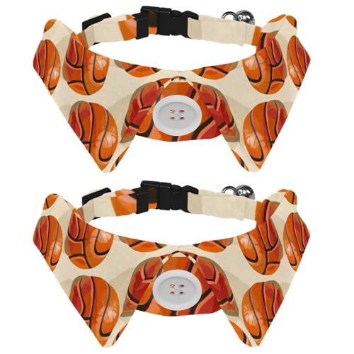 2 Stück Hundefliege Katzenhalsband Verstellbares Haustierhalsband Formelle Fliege für Jungen und Mädchen Welpen Kätzchen Hochzeit Geburtstag Basketball 2 Stück Hundefliege Katzenhalsband Verstellbares Haustierhalsband Formelle Fliege für Jungen und Mädchen Welpen Kätzchen Hochzeit Geburtstag Basketball von VAPOKF