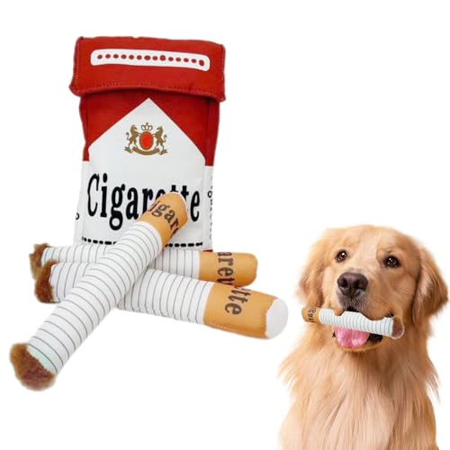 VARKAGE Aundespielzeug Zigarette, Interaktives Zigaretten Spielzeug Hund, Cigarette Dog Toy, Interaktives Spielzeug für Kleine, Mittelgroße und Große Hunde VARKAGE Aundespielzeug Zigarette, Interaktives Zigaretten Spielzeug Hund, Cigarette Dog Toy, Interaktives Spielzeug für Kleine, Mittelgroße und Große Hunde von VARKAGE