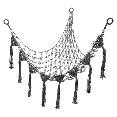 VAVPUP Kuscheltier Aufbewahrung Netz,Hängend Spielzeug Organizer,Großes Kuscheltiernetz,Platzsparende Spielzeughängematte für Schlafzimmer,Dekorativer Kuscheltier Organizer für die Kuscheltierecke(A) von VAVPUP