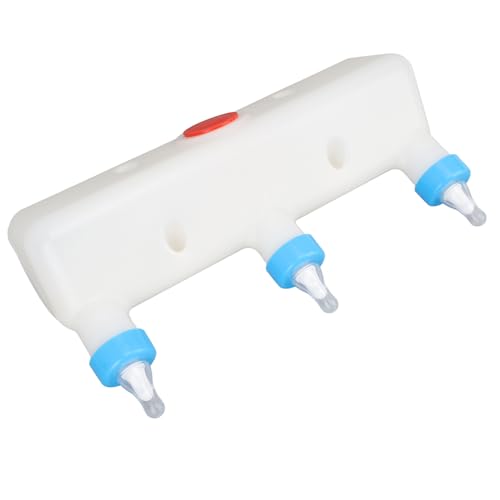 VBESTLIFE 3L Tiermilch-Futterspender, 3 Schnuller-Welpen-Futterspender, Ferkel-Welpen-Baby-Lampen-Ziegenmilch-Futterspender, Trinkausrüstung für den Bauernhof VBESTLIFE 3L Tiermilch-Futterspender, 3 Schnuller-Welpen-Futterspender, Ferkel-Welpen-Baby-Lampen-Ziegenmilch-Futterspender, Trinkausrüstung für den Bauernhof von VBESTLIFE