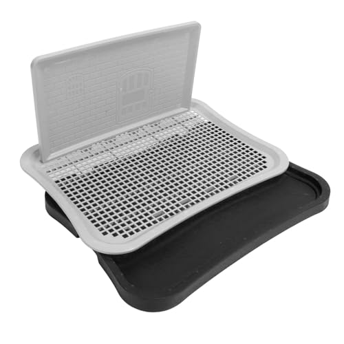 Hundetöpfchen-Tablett, Haustier-Hundetrainings-Toilette für den Innenbereich mit Wandsäule, Hundetöpfchen-Trainings-PIPI-Pad-Halter für Kleine und Mittelgroße Hunde, 50,8 X 38,1 Hundetöpfchen-Tablett, Haustier-Hundetrainings-Toilette für den Innenbereich mit Wandsäule, Hundetöpfchen-Trainings-PIPI-Pad-Halter für Kleine und Mittelgroße Hunde, 50,8 X 38,1 von VBESTLIFE