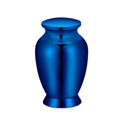 VCCWYQK 2.83 Zoll kleine Urnen für menschliche Haustier Asche Mini Kremation Beerdigung Urnen Edelstahl Keepsake Urnen für Asche Memorial Asche Halter für geliebte Menschen von VCCWYQK