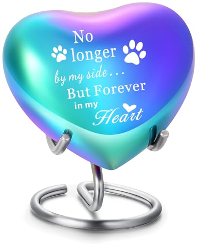 VCCWYQK Herz-Urnen für menschliche Asche – kleine Urne für Asche für männliche oder weibliche oder Haustierasche – herzförmige Andenken-Urnen – hält kleine Portionen von Überresten – Herzurne mit VCCWYQK Herz-Urnen für menschliche Asche – kleine Urne für Asche für männliche oder weibliche oder Haustierasche – herzförmige Andenken-Urnen – hält kleine Portionen von Überresten – Herzurne mit von VCCWYQK