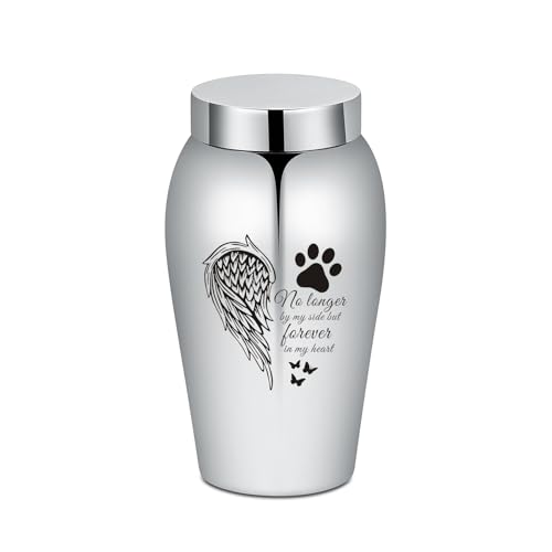 VCCWYQK Groß Urnen für menschliche Asche Einäscherung Urnen für Hunde Katze Asche Edelstahl Urnen Funeral Memorial Keepsake für menschliche Haustier Asche Halter VCCWYQK Groß Urnen für menschliche Asche Einäscherung Urnen für Hunde Katze Asche Edelstahl Urnen Funeral Memorial Keepsake für menschliche Haustier Asche Halter von VCCWYQK