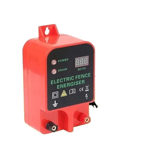 Elektrozaun, 10 km Bauernhof Elektrische flül Ausrüstung Vieh Hohe Spannung Puls Controller Elektrische Zaun Garten Zaun Alarm Einsatz in Haushalt und Garten von VCHICS