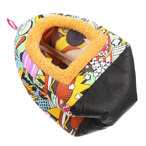 VDLLQYN, Haustier Jurte Nest Chinchilla Winter Nest Bett Kleines Haustier Warmes Bett Geschmeidiges Hamsterbett Schwein Baumwolle,Nester für kleine Haustiere von VDLLQYN