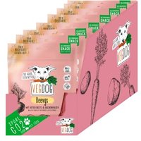 VEGDOG Belohnungssnack BEEVYS 9 x 80 g von VEGDOG