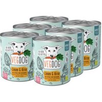 VEGDOG Nassfutter Adult Linsen & Hirse Vorteilspack 6x800 g VEGDOG Nassfutter Adult Linsen & Hirse Vorteilspack 6x800 g von VEGDOG