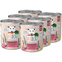 VEGDOG Nassfutter Sensitive Lupine Vorteilspack 6x800 g VEGDOG Nassfutter Sensitive Lupine Vorteilspack 6x800 g von VEGDOG