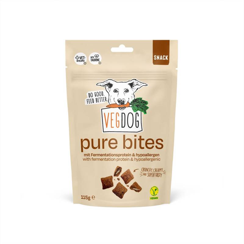 VEGDOG Pure Bites 5x115 g VEGDOG Pure Bites 5x115 g von VEGDOG