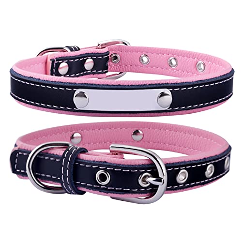 Adjustable Unisex Pet Tag Puppy Small Medium Large Dog Collar Tag ID Dog Accessories,rosa - Keine Gravur,22cm-28cm Adjustable Unisex Pet Tag Puppy Small Medium Large Dog Collar Tag ID Dog Accessories,rosa - Keine Gravur,22cm-28cm von VEKETE
