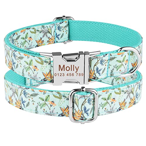 Personalisiertes Hundehalsband Für Mittelgroße Und Große Hunde Mit Eingraviertem Namen,B,S Personalisiertes Hundehalsband Für Mittelgroße Und Große Hunde Mit Eingraviertem Namen,B,S von VEKETE