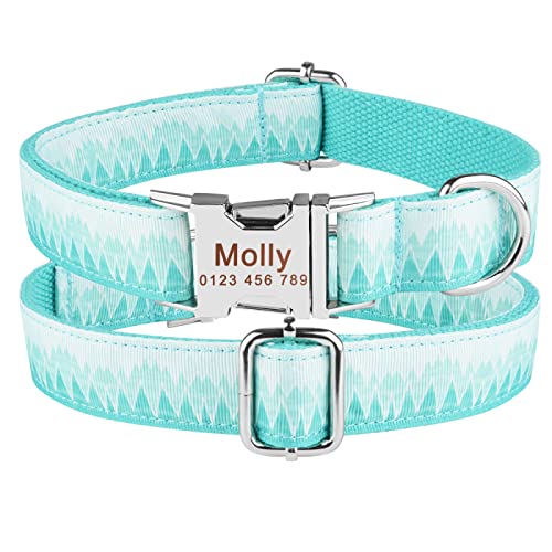 Personalisiertes Hundehalsband Für Mittelgroße Und Große Hunde Mit Eingraviertem Namen,F,S Personalisiertes Hundehalsband Für Mittelgroße Und Große Hunde Mit Eingraviertem Namen,F,S von VEKETE