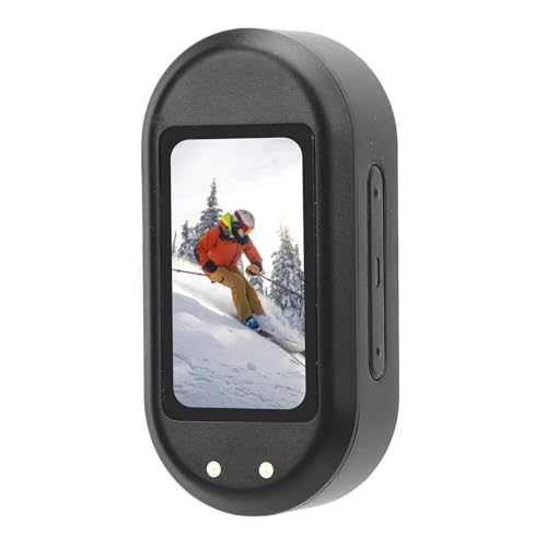 VELATEMOR Actionkamera für Haustiere, Weitwinkel von 0,96 Zoll IPS HD Farbbildschirm Kamera PET CAMLAR 1080p Anti Shake für Outdoor (Black) von VELATEMOR