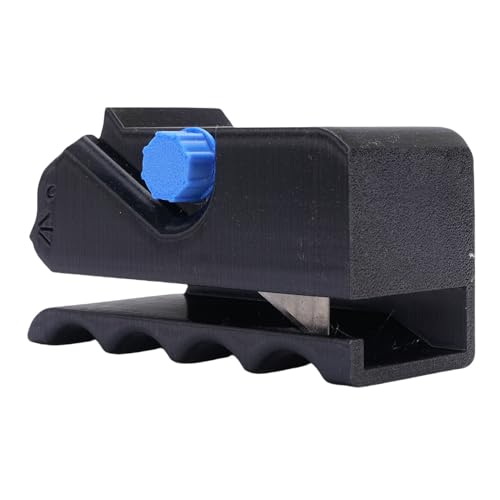 VELATEMOR Katzenkartonschneider für Kratzer, 3D -gedrucktes Ergonomisches Katzesförmiges Werkzeug, Schneller und Einfacher Streifenschneider für DIY, Handheld -Kartonschneidemaschine (Black) von VELATEMOR