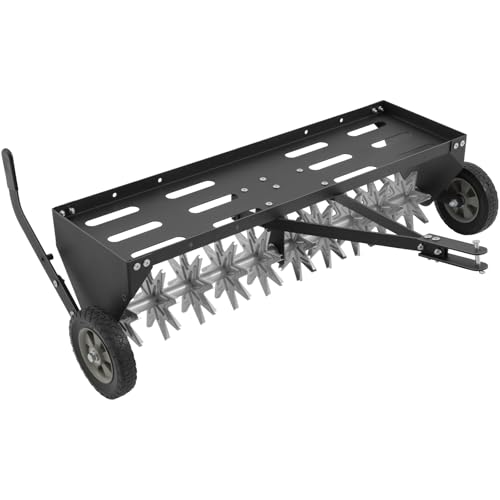 VELPAX 101cm Aerifizierer für Aufsitzmäher – Universalkupplung, extra breite Anhängerkupplung, langlebiger Rasenlüfter Bodeneindringer für Traktor mit 10 Zähnen VELPAX 101cm Aerifizierer für Aufsitzmäher – Universalkupplung, extra breite Anhängerkupplung, langlebiger Rasenlüfter Bodeneindringer für Traktor mit 10 Zähnen von VELPAX
