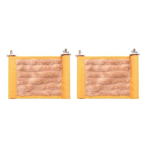 VENEKA 2 x Vogelnesthaus Winter Warm Papageienhaus Bett Hängematte Zelt Spielzeug Vogelkäfig Sitzstange Ständer für Papageien Wellensittiche Sittiche VENEKA 2 x Vogelnesthaus Winter Warm Papageienhaus Bett Hängematte Zelt Spielzeug Vogelkäfig Sitzstange Ständer für Papageien Wellensittiche Sittiche von VENEKA