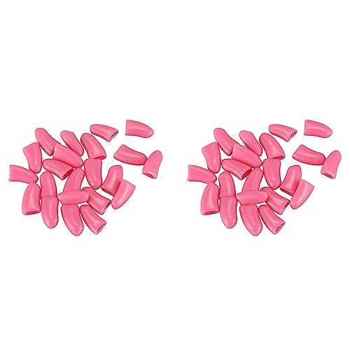 VENEKA 40 x weiche Nägel für Haustierkrallen zur Kontrolle der Pfoten + Klebstoff, Hellrosa, Größe S VENEKA 40 x weiche Nägel für Haustierkrallen zur Kontrolle der Pfoten + Klebstoff, Hellrosa, Größe S von VENEKA