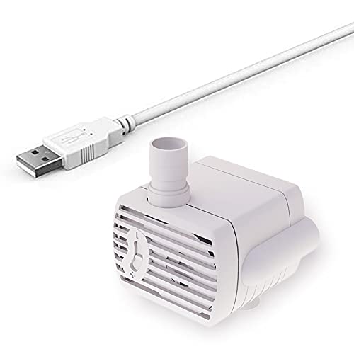 VENEKA Ultra Leise Wasser Pumpe für Haustier Wasser FontäNen USB Tauch Wasser Pumpe DC5V von VENEKA