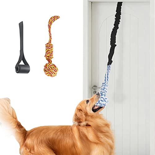 VENTDOUCE -Hundespielzeug - Hund hängendes -Zugspielzeug,Beißspielzeug für Hunde, interaktives Hundespielzeug für große Hunde, Baum- oder Türaufhängung von VENTDOUCE