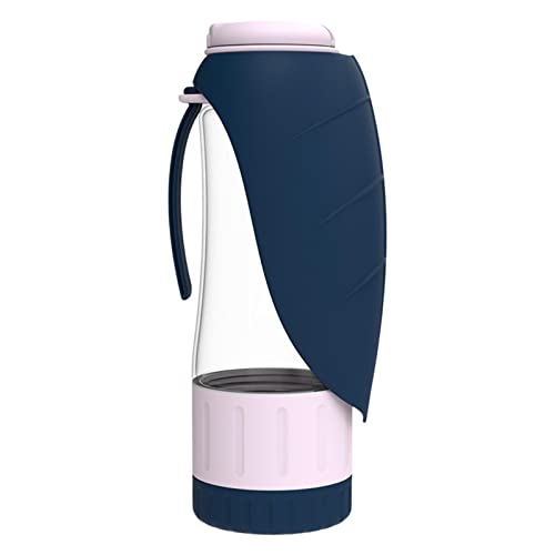 Hunde Reise Wasserflasche - Tragbare Hund Wasserflasche Faltbar - Wasserflaschen für Spaziergänge, Reisen für Hunde Katze, Kaninchen, Welpen von VENTDOUCE