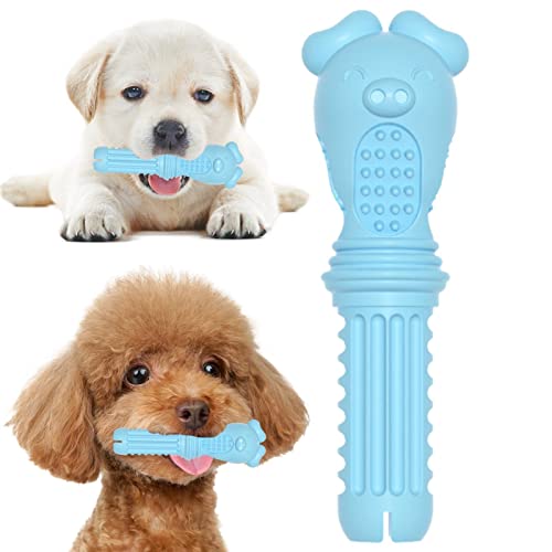 VENTDOUCE Hundespielzeug zur Zahnreinigung, Schraubendreher-Form, positive Kaugewohnheiten mit unebenen Oberflächen, tragbares Hundespielzeug für Rassen von VENTDOUCE