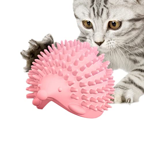 Katzenkratzer | Katzenmassage, mit 2 selbstklebenden Rückseite, 1 kleiner Beutel Katzenminze, Eckbürste für Katzen im Innenbereich Katzenkratzer | Katzenmassage, mit 2 selbstklebenden Rückseite, 1 kleiner Beutel Katzenminze, Eckbürste für Katzen im Innenbereich von VENTDOUCE